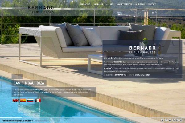 Lensa theme site design template sample