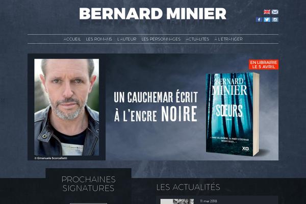 bernard-minier.com site used Bernard-minier-2019