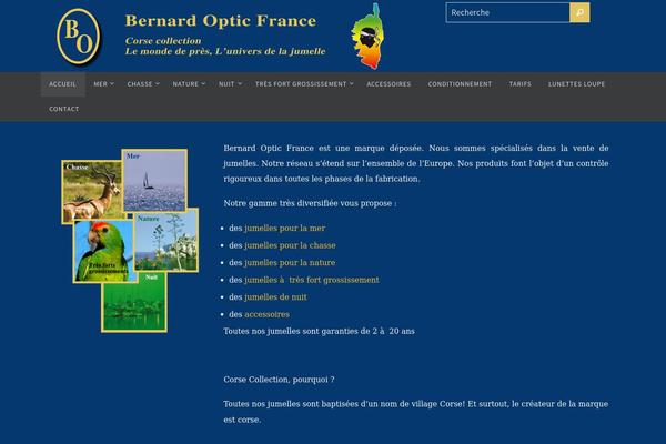 bernard-optic.com site used Nirvana