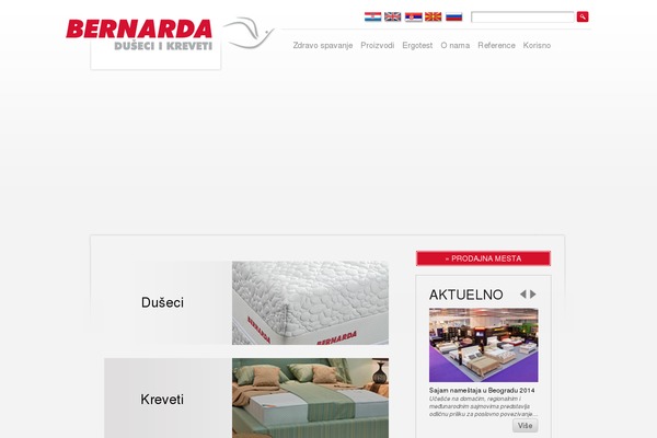 bernarda.rs site used Bernarda