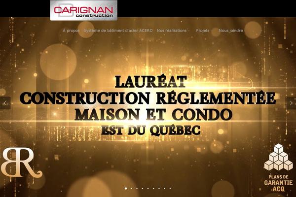 bernardcarignan-construction.com site used Carignan