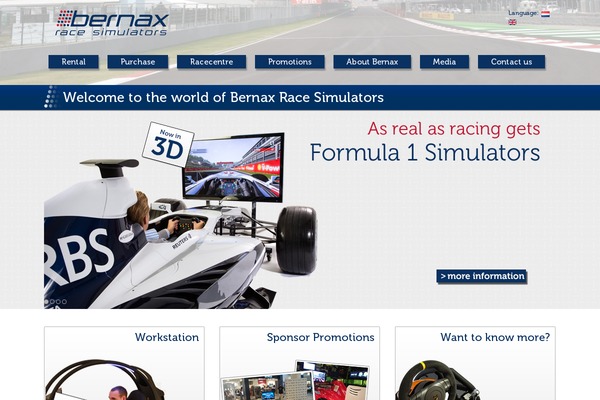 bernax.com site used Bernax-theme