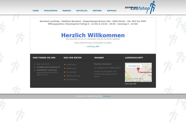 bernhart-laufshop.ch site used Laufshop