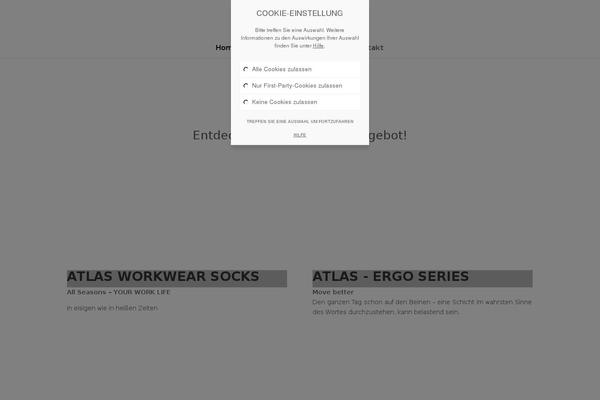 Site using Borlabs-cookie plugin