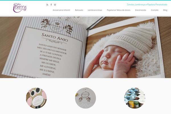 Customizr theme site design template sample