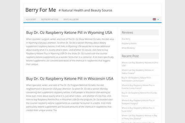 berryforme.com site used Berryforme