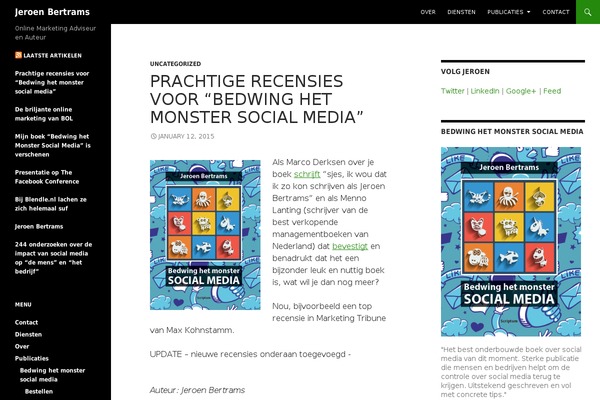 bertrams.net site used Twenty Fourteen