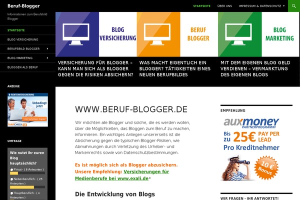 Site using Social Media Widget by Acurax plugin