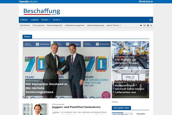 beschaffung-aktuell.de site used Konradin-industrie