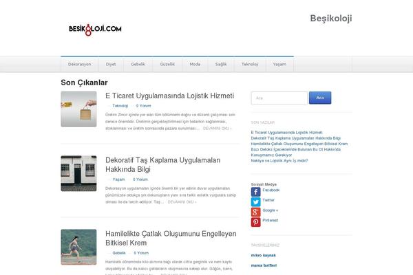 besikoloji.com site used Chronicle