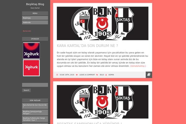 Blogly Lite theme site design template sample