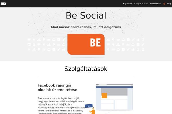 besocial.hu site used Besocial_2019