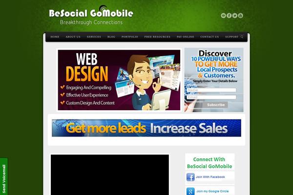 Alyeska theme site design template sample