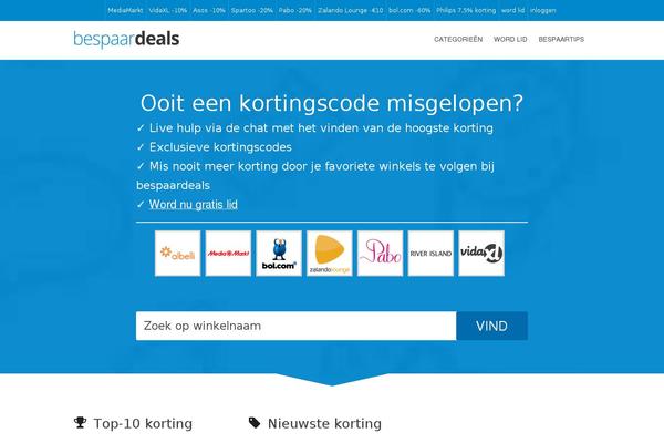 bespaardeals.nl site used Template_basic_spot
