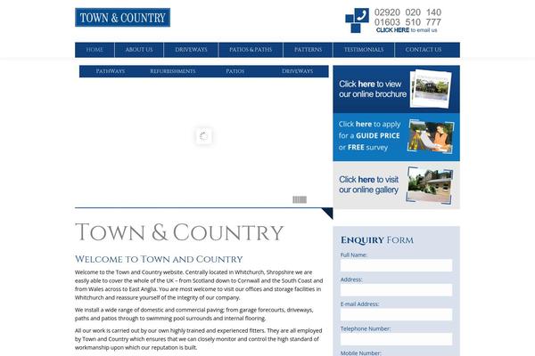 bespokedrives.com site used Towncountry