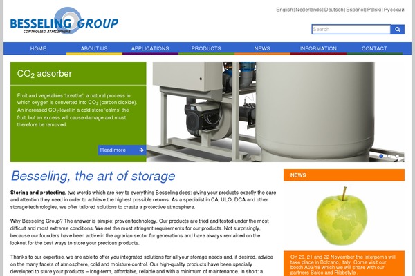 besseling-group.com site used Besseling_theme