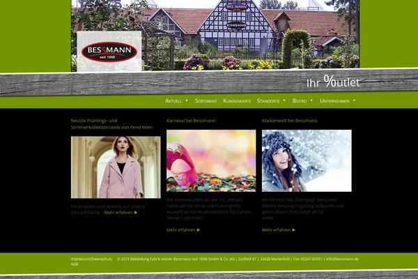bessmann.de site used Bessmann-theme