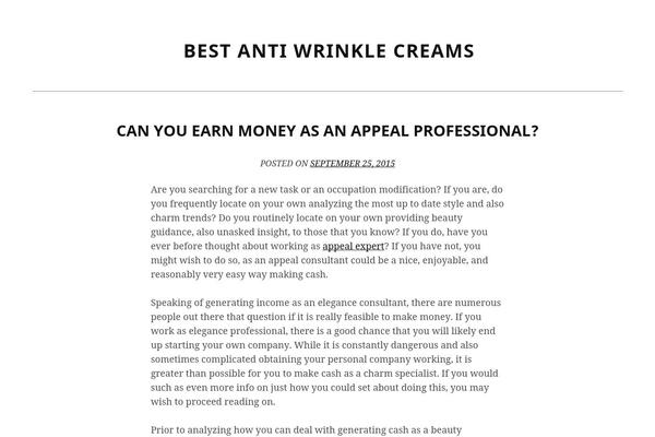 best-anti-wrinkle-creams.com site used Simppeli