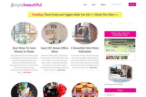 SociallyViral theme site design template sample