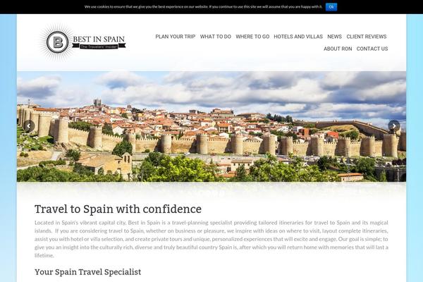 The7 theme site design template sample