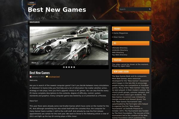 best-newgames.com site used Igaming