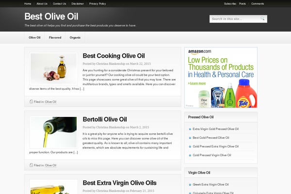 best-olive-oil.net site used Bigfoot