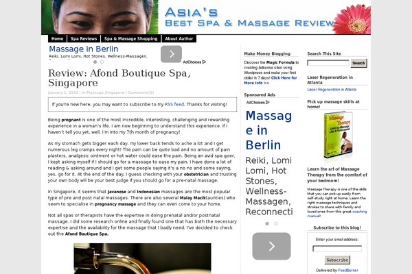 best-spa-massage.com site used Super-adsense