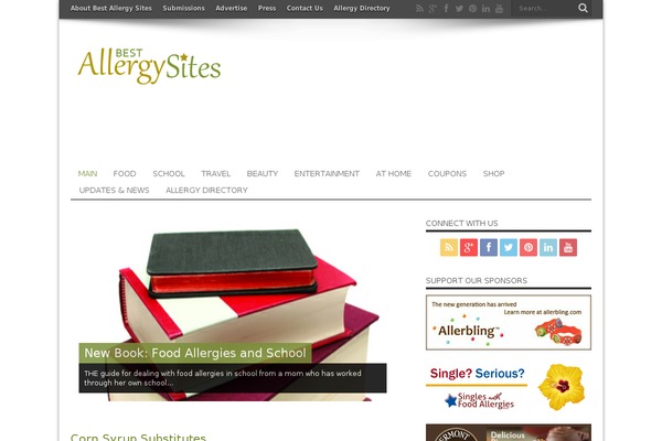 Magone-child theme site design template sample