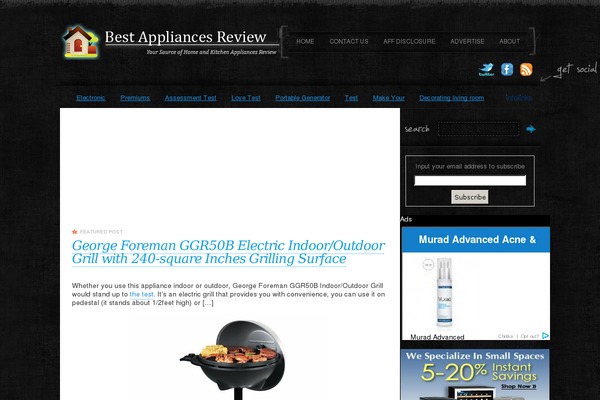 bestappliancesreview.com site used Bestappliancesreview