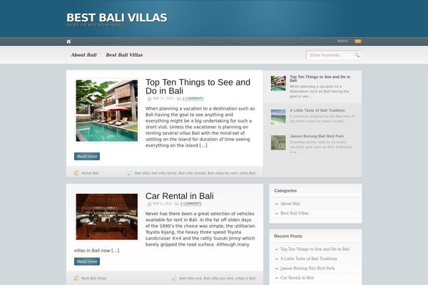 bestbalivillas.com site used Headlines