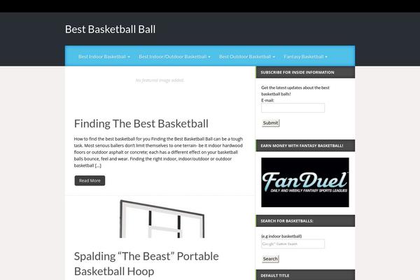 bestbasketballball.com site used Reviewgine Affiliate