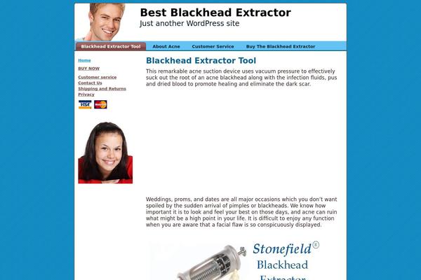 bestblackheadextractor.com site used Bestblackheadextractor