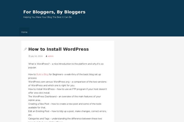 Primer theme site design template sample