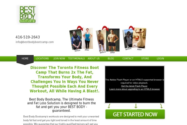 bestbodybootcamp.com site used Bbbc