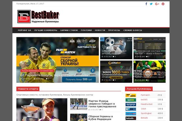 ColorMag theme site design template sample