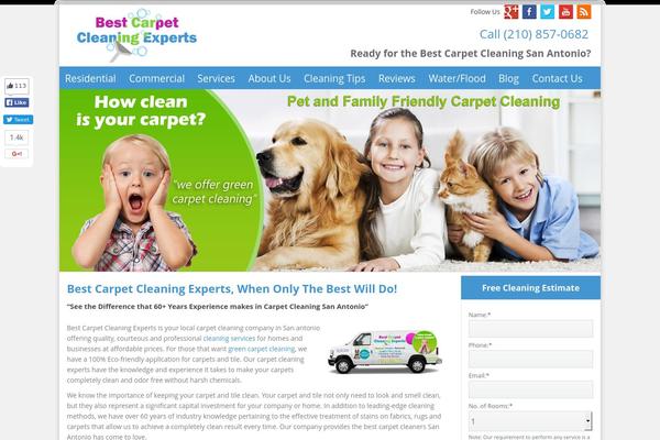 bestcarpetcleaningexperts.com site used Carpet