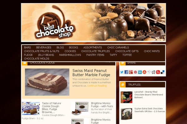 bestchocolateshop.com site used Spirit
