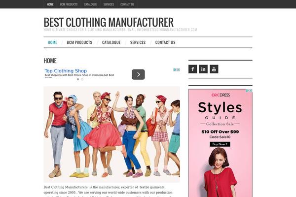 bestclothingmanufacturer.com site used Fashionistas