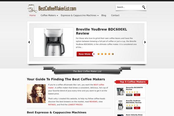 bestcoffeemakerlist.com site used Simplereviews