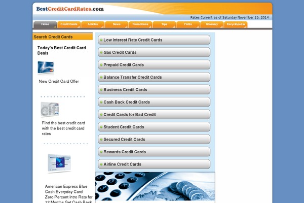 bestcreditcardrates.com site used Bestcreditcardrates