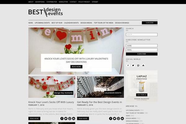 bestdesignevents.com site used Best-design-events-2016