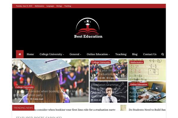 besteducation.us site used Refined-mag