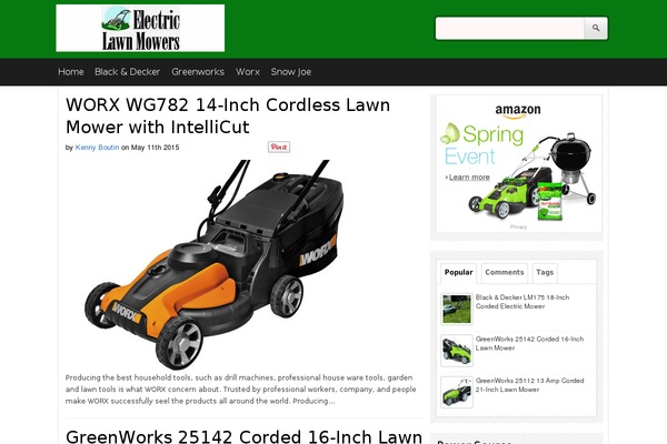 bestelectriclawnmowers.net site used Reviewify