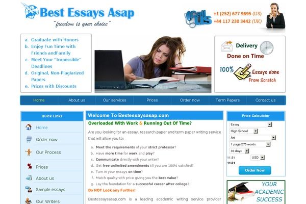 bestessaysasap.com site used Cushy