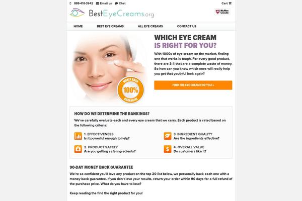 besteyecreams.org site used Store-theme2