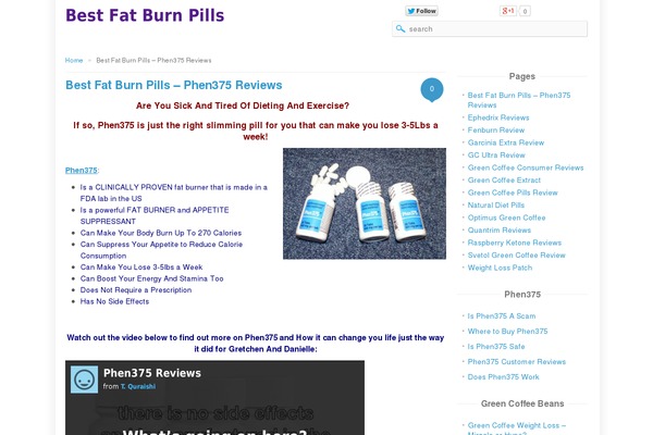 bestfatburnpill.com site used Globalfita