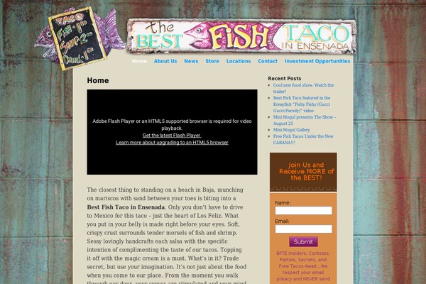 bestfishtacoinensenada.com site used Bestfishtaco