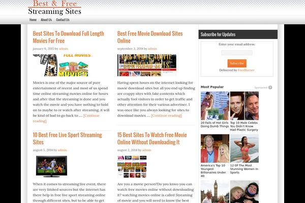 doncaprio theme websites examples