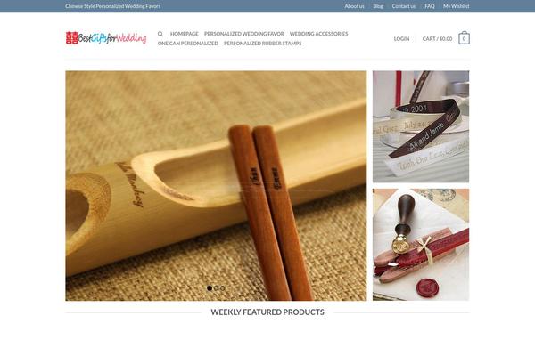 Flatsome theme site design template sample