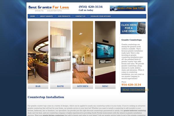 bestgraniteforless.com site used Bestgraniteforless